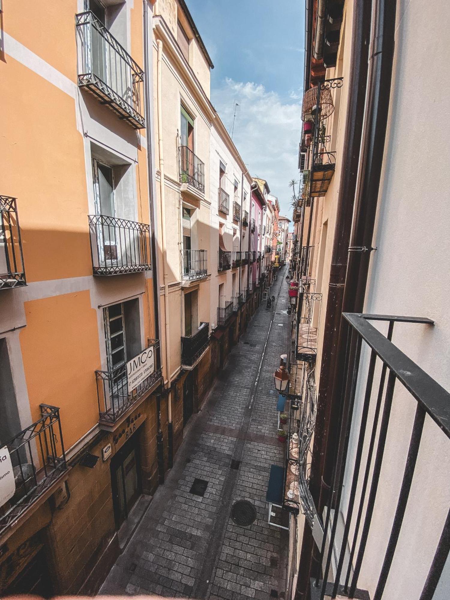 Casa San Juan - Habitaciones Privadas 洛格罗尼奥 外观 照片